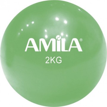 ΜΠΑΛΑ ΓΥΜΝ. TONING 2kg 84708 Πράσινο (AMILA)