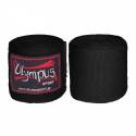 ΜΠΑΝΤΑΖ HAND WRAPS 4.5m ELASTIC ΖΕΥΓΟΣ 521123 ΜΑΥΡΟ (OLYMPUS)