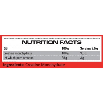 CREATINE MONOHYDRATE 300gr (NUTREND)