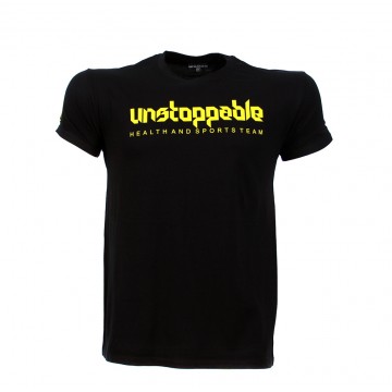 UNSTOPPABLE Μαύρο Με Κίτρινο Logo 21108 (H&S)