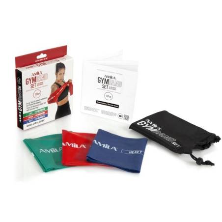 ΣΕΤ ΛΑΣΤΙΧΑ 3τμχ. 1,2m GYMBAND 48178 (AMILA)