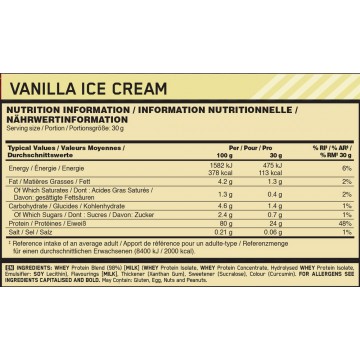 WHEY PROTEIN 4.545gr Vanilla ice Cream (ON)