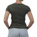 T-SHIRT CROSSFIT Χακί Με Mαύρο 23060 (H&S)