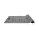 ΣΤΡΩΜΑ ΓΥΜΝΑΣΤΙΚΗΣ-Yoga PU Mat 4mm Γκρί 96760 (AMILA)