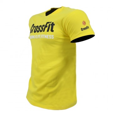 CROSSFIT ELITE Κίτρινο Με Μαύρο Logo 21005 (H&S)