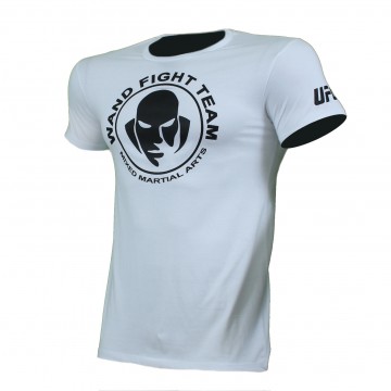 T-SHIRT WAND FIGHT Λευκό Με Μαύρο Logo 21130 (H&S)