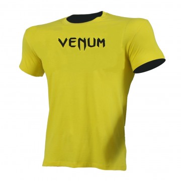 T-SHIRT VENUM Κίτρινο Με Μαύρο Logo 21050 (H&S)