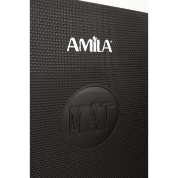 ΣΤΡΩΜΑ ΓΥΜΝΑΣΤΙΚΗΣ 8mm MAT ΜΑΥΡΟ 140cm 81745 (AMILA)