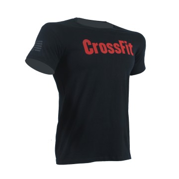 CROSSFIT GREECE Μαύρο Με Κόκκινο Logo 21187 (H&S)