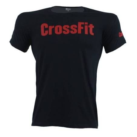 CROSSFIT GREECE Μαύρο Με Κόκκινο Logo 21187 (H&S)