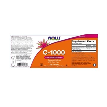 C-1000 ANTIOXIDANT PROTECTION 100tabs (NOW)