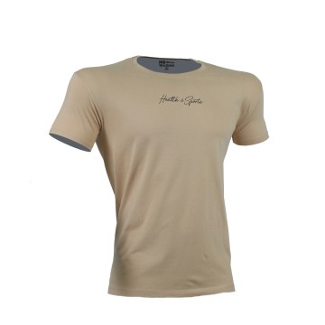 T-SHIRT BASIC Μπεζ 21093 (H&S)