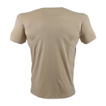 T-SHIRT BASIC Μπεζ 21093 (H&S)