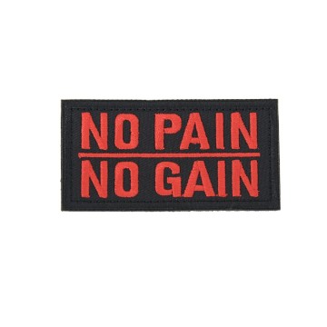 PATCH NO PAIN NO GAIN Μαύρο 35049 (H&S)