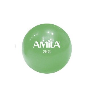 ΜΠΑΛΑ ΓΥΜΝ. TONING 2kg 84708 Πράσινο (AMILA)