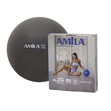 ΜΠΑΛΑ PILATES 19cm 95802 Μαύρο (AMILA)