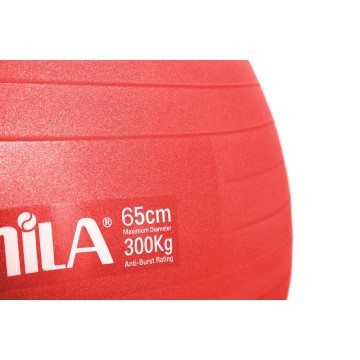 ΜΠΑΛΑ ΓΥΜΝ. 75cm GYMBALL Κόκκινο 95866 (AMILA)