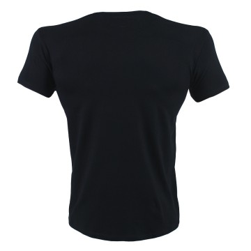 T-SHIRT BASIC Μαύρο 21206 (H&S)