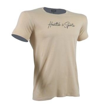 T-SHIRT BASIC Μπεζ 21093 (H&S)