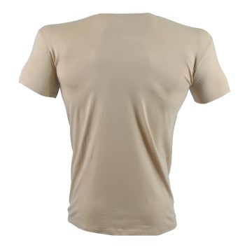 T-SHIRT BASIC Μπεζ 21093 (H&S)