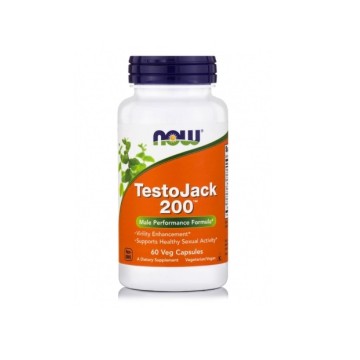 TESTOJACK 200 60veg Capsules (NOW)