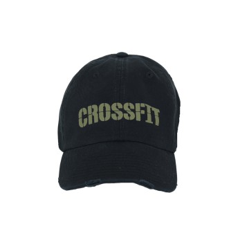 ΚΑΠΕΛΟ CROSSFIT Μαύρο Με Χακί Logo 26050 (H&S)