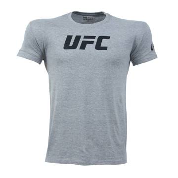 T-SHIRT UFC Γκρί Με Μαύρο Logo 21151 (H&S)