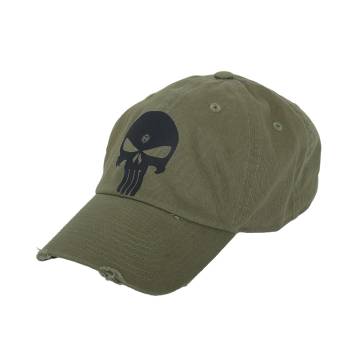 ΚΑΠΕΛΟ SKULL Χακί Με Μαύρο Logo 26023 (H&S)