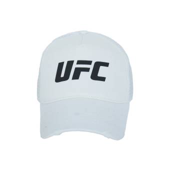 ΚΑΠΕΛΟ UFC Λευκό Mε Μαύρο Logo 26086 (H&S)