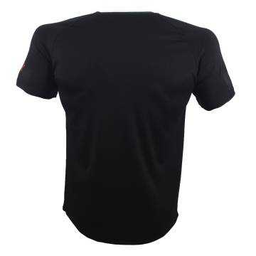 T-SHIRT DRI FIT CROSSFIT Μαύρο Με Χακί Logo 21023 (H&S)