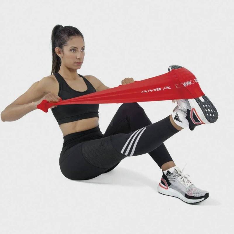 ΛΑΣΤΙΧΟ ΛΩΡΙΔΑ 2.50cm GYM BAND Μαύρο 48189 (AMILA)