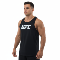 ΑΜΑΝΙΚΟ UFC Μαύρο Με Λευκό Logo 21201 (H&S)