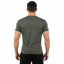 T-SHIRT ONE Xακί Με Κίτρινο Logo 21155 (H&S)