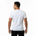 T-SHIRT SKULL Λευκό Με Μαύρο Logo 21038 (H&S)