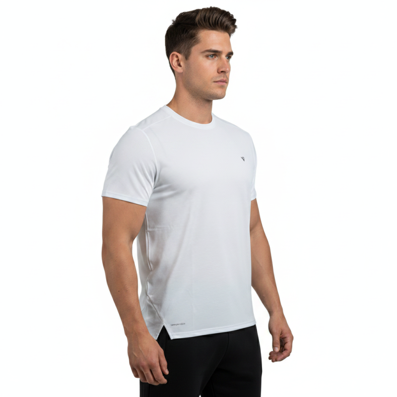 T-SHIRT DRI FIT ΔΙΑΤΡΗΤΟ ULTRA Λευκό 21225 (H&S)