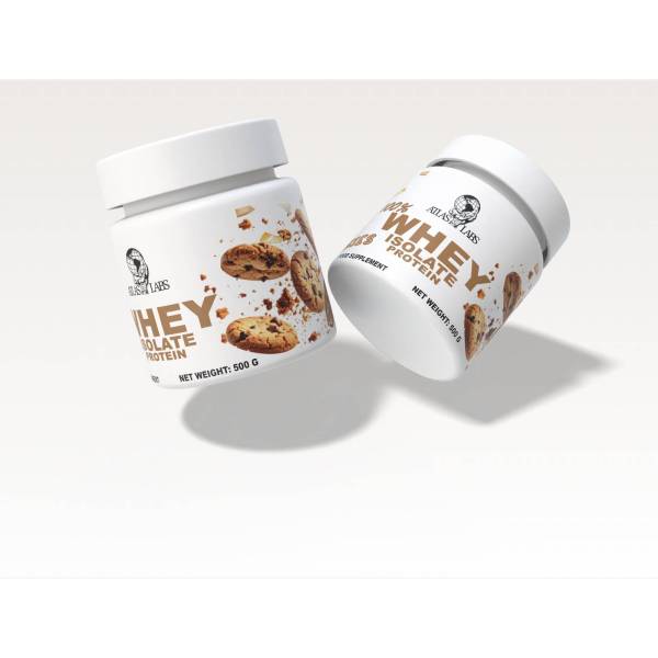 WHEY ISOLATE Cookies & Cream 500g (ATLAS LABS)